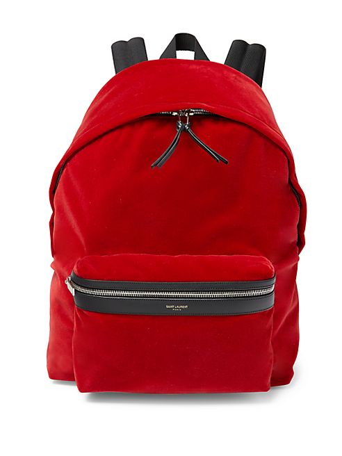 Saint Laurent - Velour Backpack