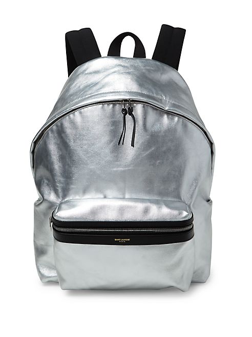 Saint Laurent - Metallic Hunting Backpack