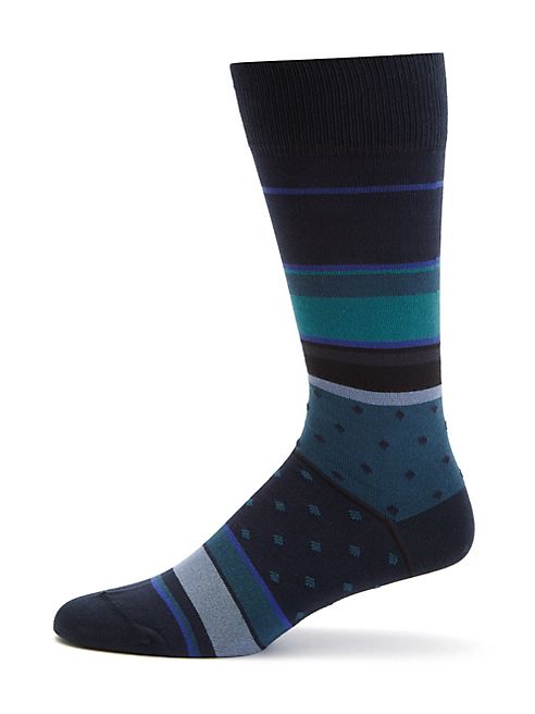 Paul Smith - Striped Knitted Socks