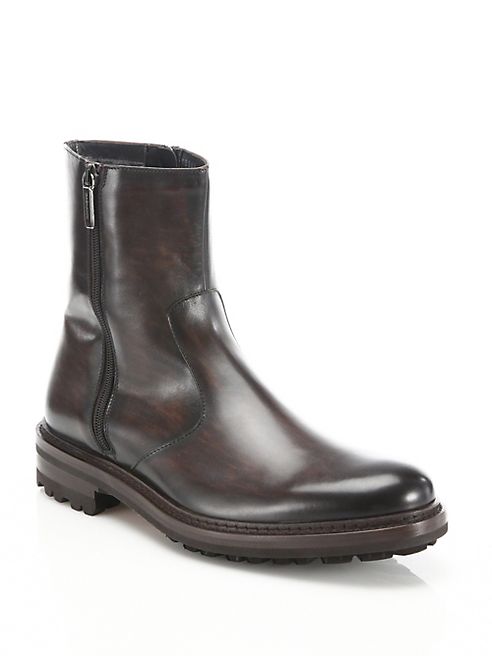 Saks Fifth Avenue Collection - Saks Fifth Avenue by Magnanni  Leather Boots