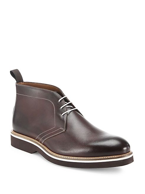 Saks Fifth Avenue Collection - Leather Chukka Boots