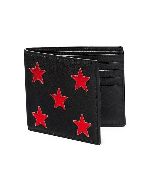 Saint Laurent - Star Lambskin Leather Bifold Wallet