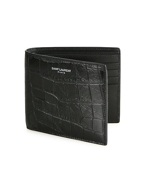 Saint Laurent - Bi-Fold Leather Wallet