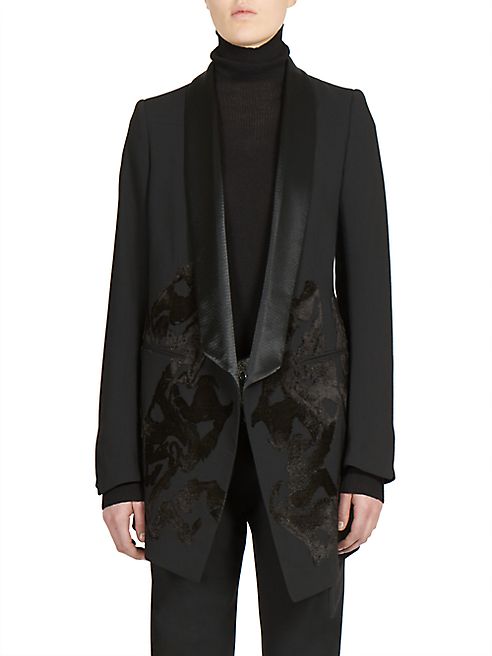 Ann Demeulemeester - Shawl Lapel Jacket