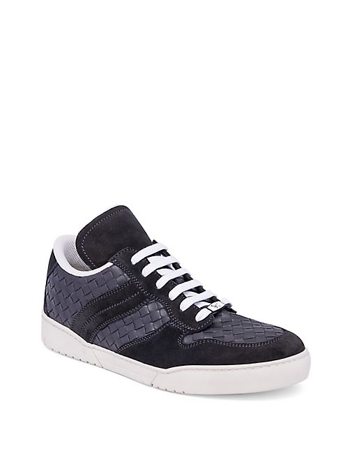 Bottega Veneta - Naismith Intrecciato Speedster Mid-Top Sneakers