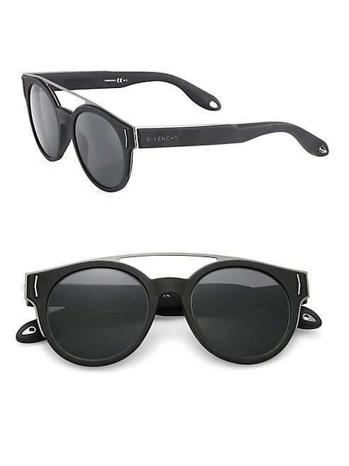 Givenchy - 50MM Round Bridge Sunglasses