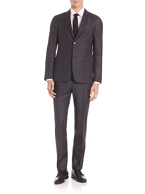 Z Zegna - Plaid Wool Suit