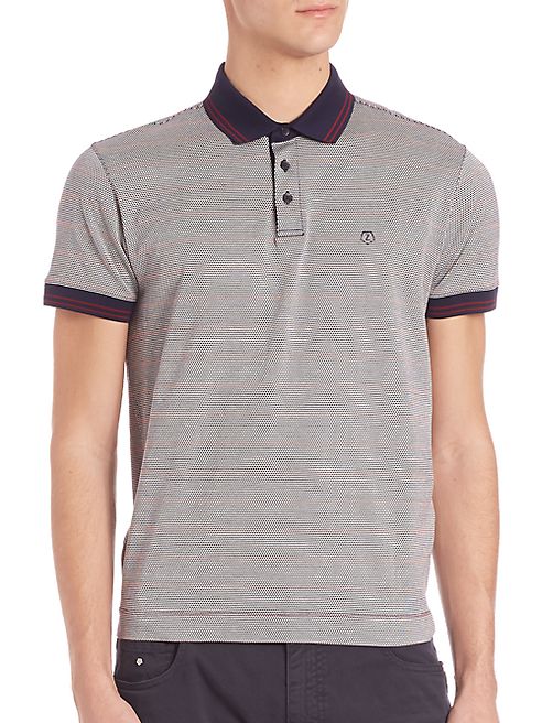 Z Zegna - Mercerized Cotton Polo