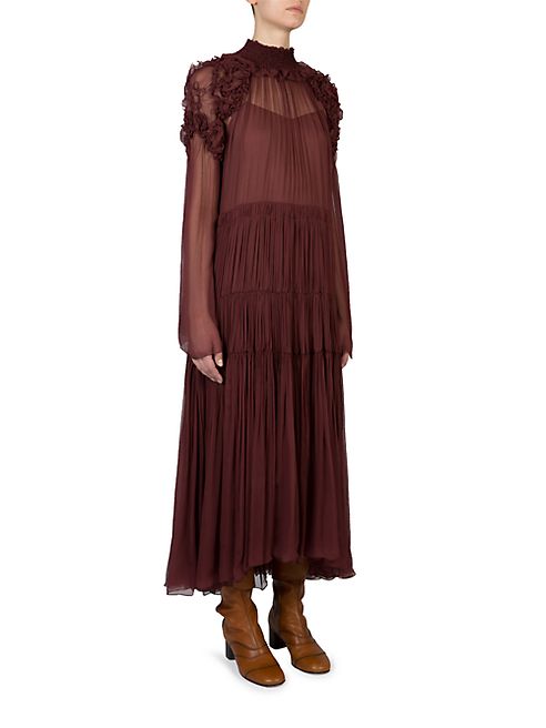 Chloé - Silk Illusion Dress