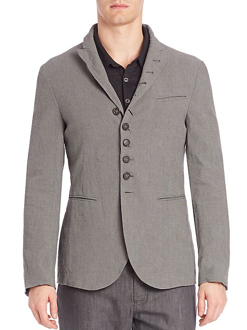 John Varvatos - Slim-Fit Convertible Jacket