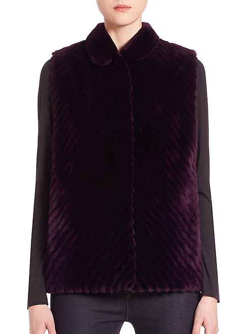 The Fur Salon - Reversible Fur Vest