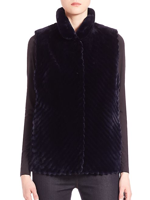 The Fur Salon - Reversible Fur Vest