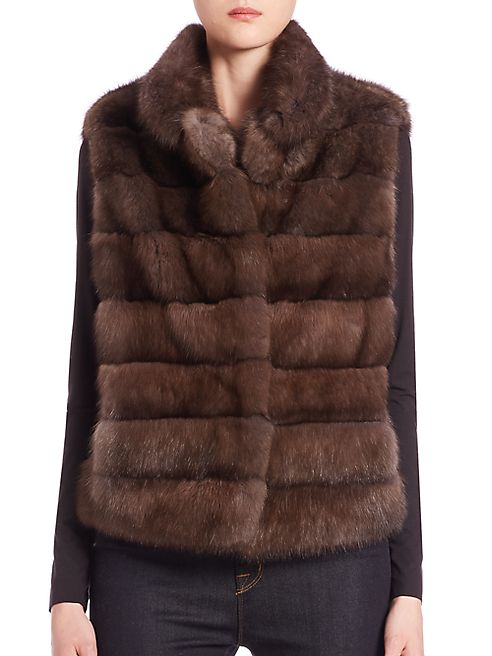 The Fur Salon - Sable Fur Vest