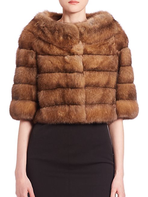 The Fur Salon - Sable Fur Bolero