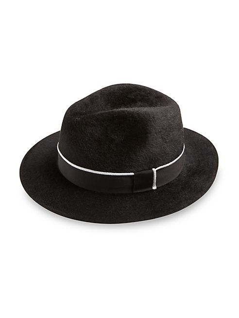 Barbisio - Felt Ribbed Fedora