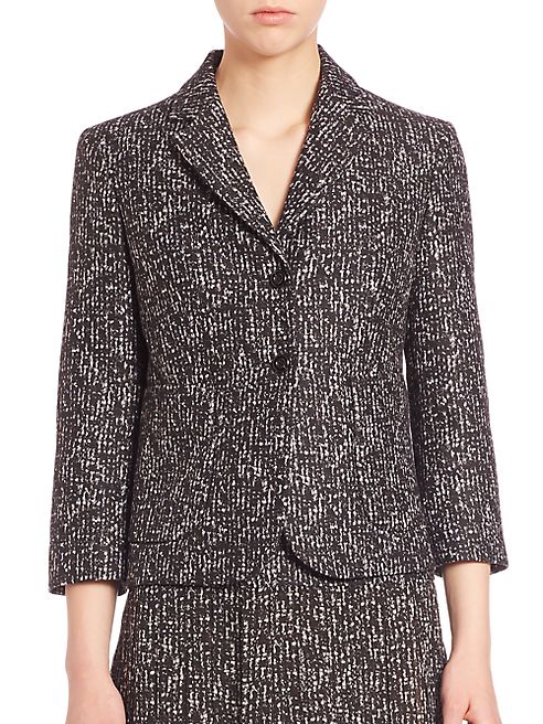 Michael Kors Collection - Printed Wool Jacket