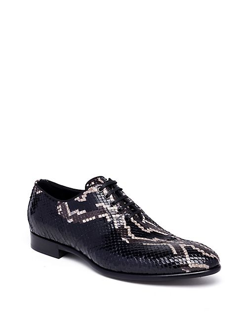 Dolce & Gabbana - Python Lace-Up Oxfords