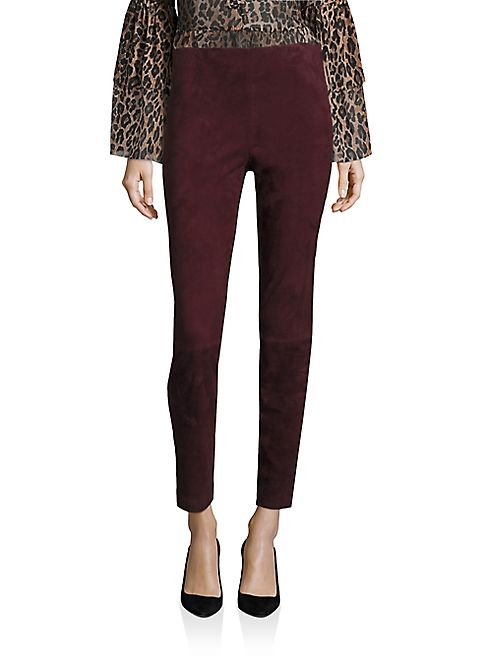 Saks Fifth Avenue Collection - Suede Leggings