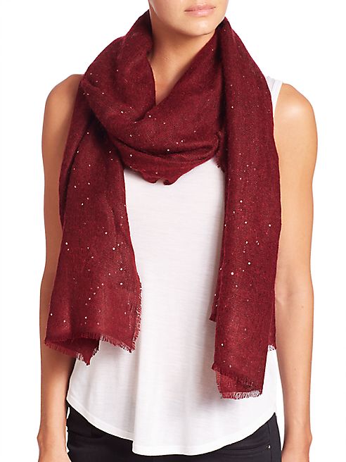 Tilo - Sparkle Sequin Mohair & Wool Scarf