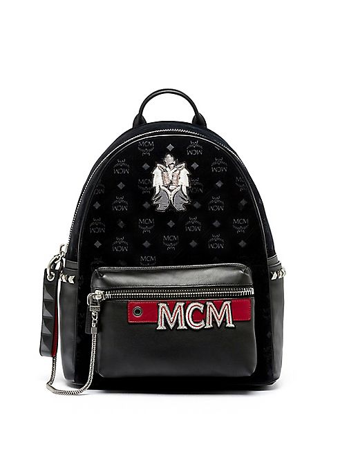 MCM - Stark Embroidered Backpack