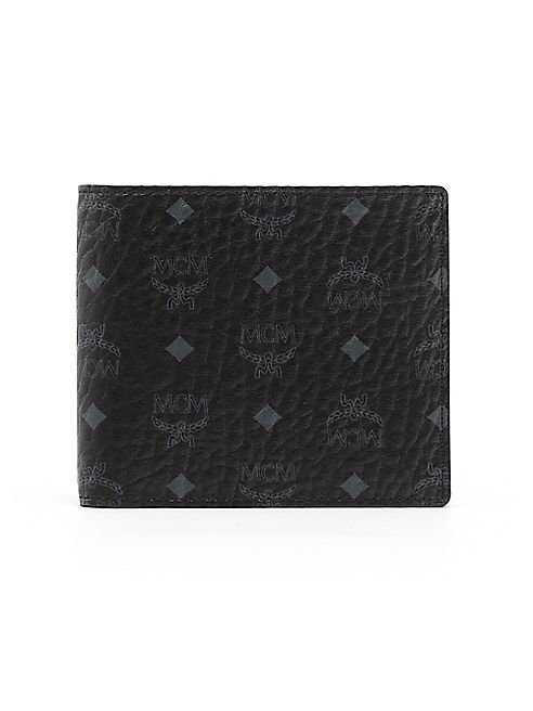 MCM - Claus Coated Canvas Wallet