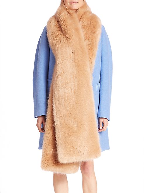 Carven - Faux Fur Scarf