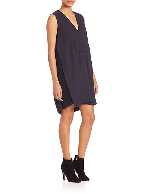 Carven - Plisse Shift Dress