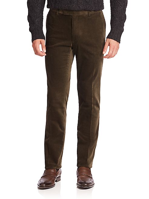 Ralph Lauren - Solid Corduroy Pants