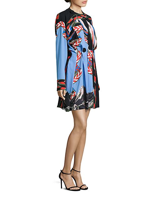 Emilio Pucci - Printed Pleated Dress