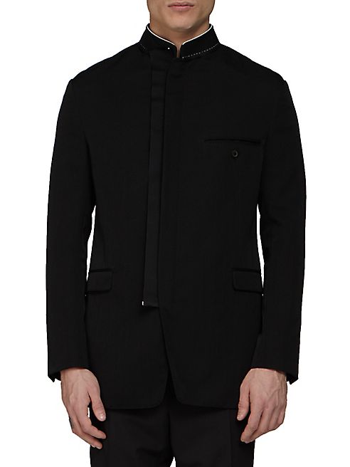 Lanvin - Wool Blend Zip Jacket