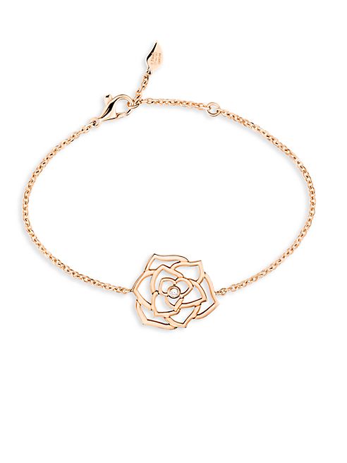 Piaget - Rose Diamond & 18K Rose Gold Chain Bracelet