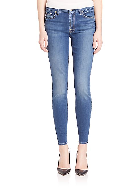 7 For All Mankind - b(air) Ankle Skinny Jeans