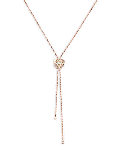 Piaget - Rose Diamond & 18K Rose Gold Lariat Necklace