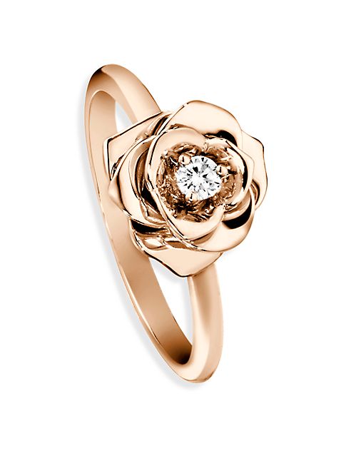 Piaget - Rose Diamond & 18K Rose Gold Ring