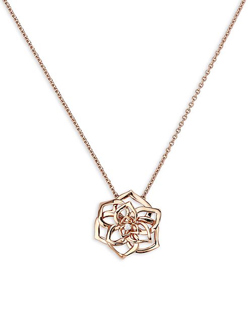 Piaget - Rose Diamond & 18K Rose Gold Pendant Necklace