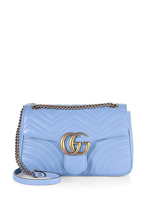 Gucci - GG 2.0 Medium Quilted Leather Shoulder Bag