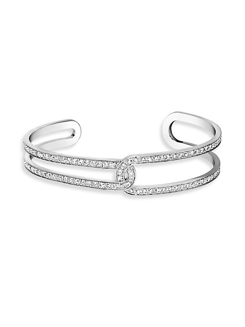 Piaget - Possession Diamond & 18K White Gold Cuff Bracelet