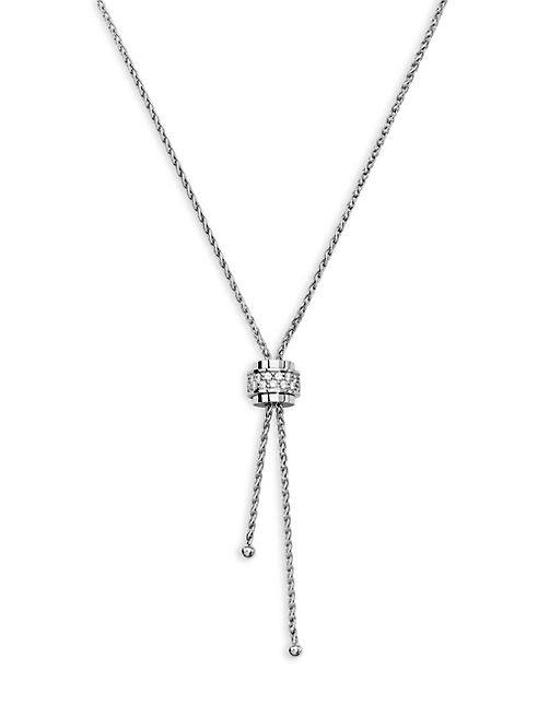 Piaget - Possession Diamond & 18K White Gold Lariat Necklace