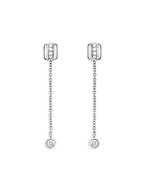 Piaget - Possession Diamond & 18K White Gold Earrings