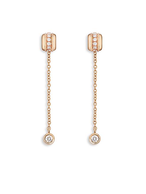 Piaget - Possession Diamond & 18K Rose Gold Earrings