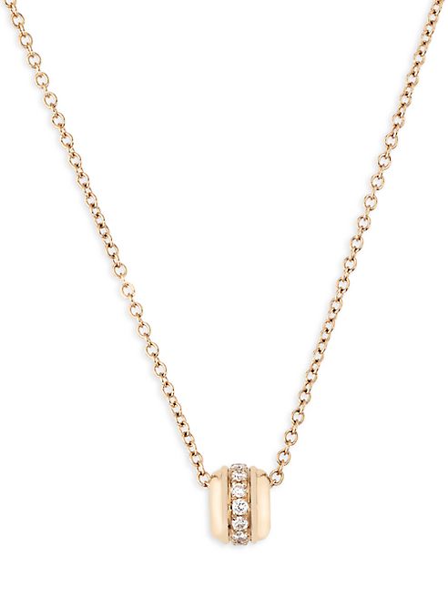 Piaget - Possession Diamond & 18K Rose Gold Pendant Necklace