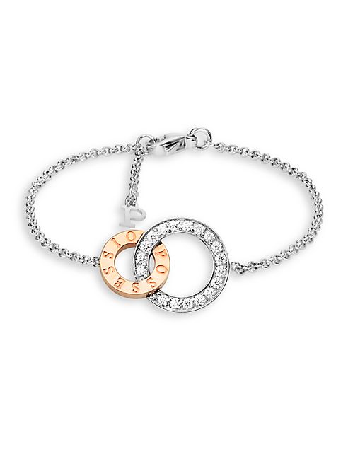 Piaget - Possession Diamond, 18K White & Rose Gold Chain Bracelet