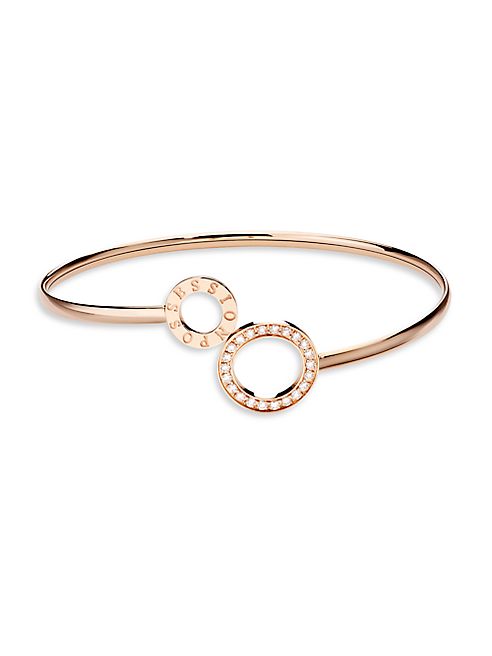 Piaget - Possession Diamond & 18K Rose Gold Bangle Bracelet