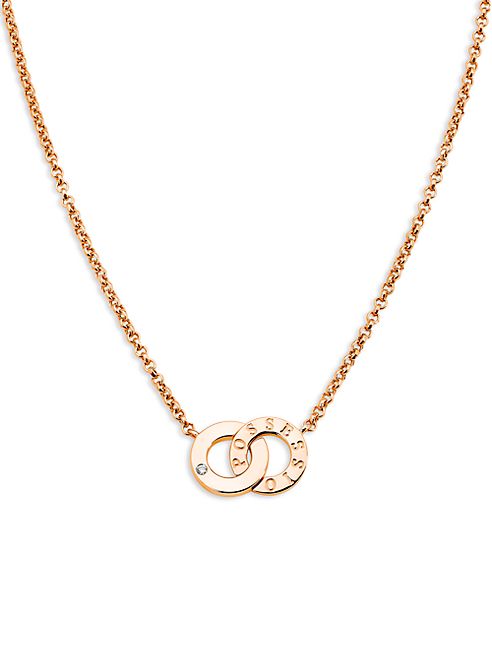 Piaget - Possession Diamond & 18K Rose Gold Pendant Necklace