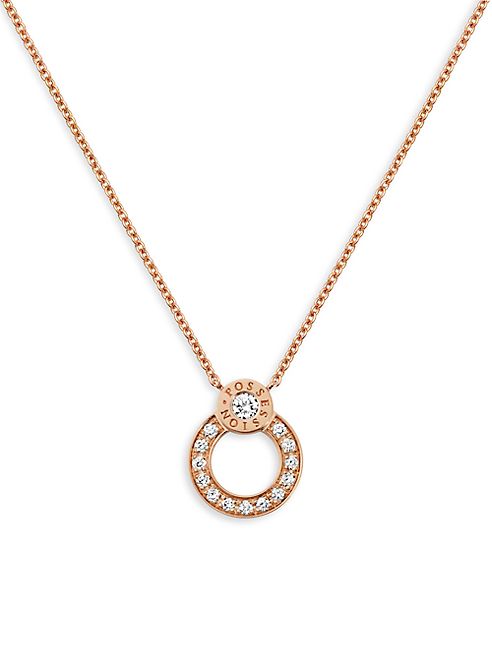 Piaget - Possession Diamond & 18K Rose Gold Pendant Necklace