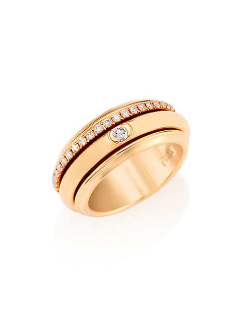 Piaget - Possession Diamond & 18K Rose Gold Ring