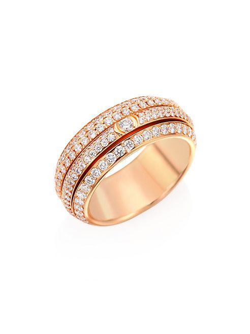 Piaget - Possession Diamond & 18K Rose Gold Ring