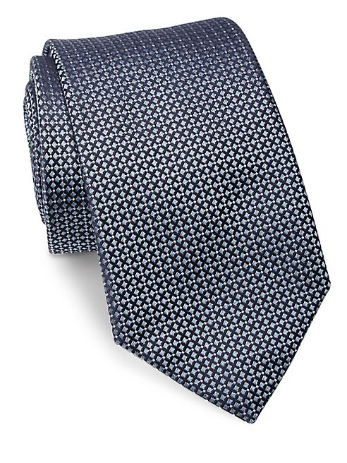 Ralph Lauren - Diamond-Patterned Woven Silk Tie