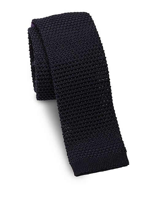 Ralph Lauren - Woven Silk Square-End Slim Tie