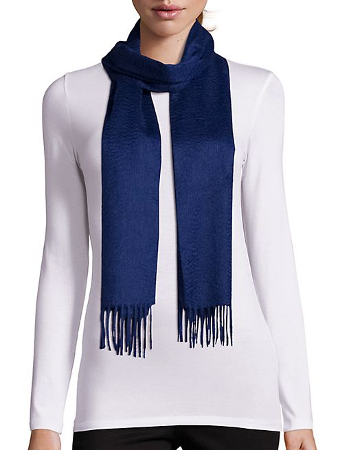 Saks Fifth Avenue Collection - Fringed Cashmere Scarf